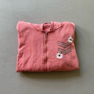 Y2K Mossimo Embroidered Zip Up Hoodie